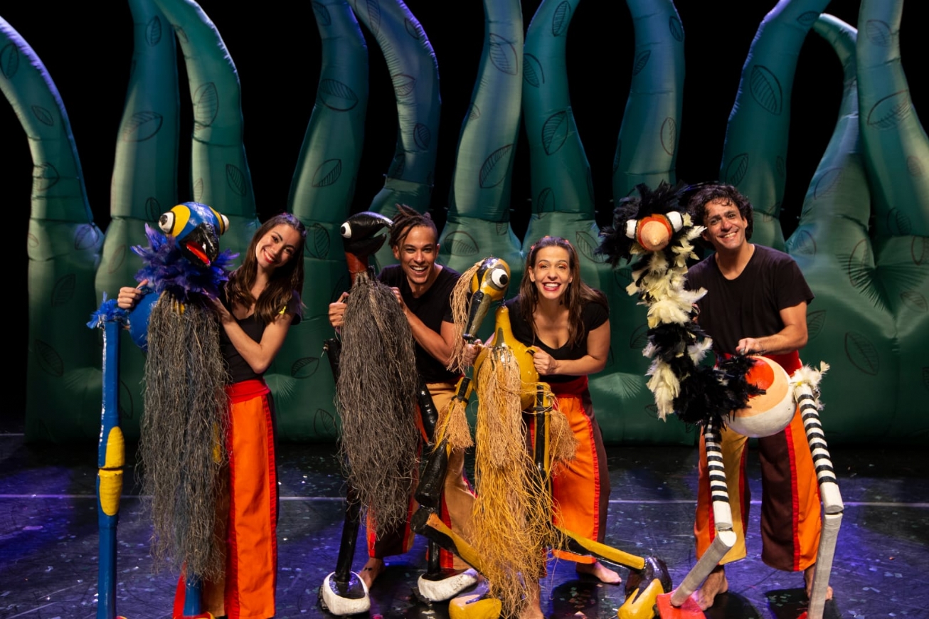 Espetáculo Bichos do Brasil será apresentado, neste sábado (25), no auditório da Seduc