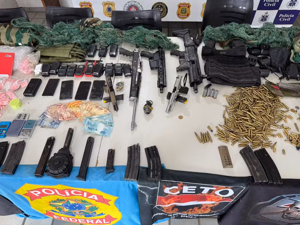 Cinco pessoas são mortas em confronto com a polícia, em destino turístico, na Bahia