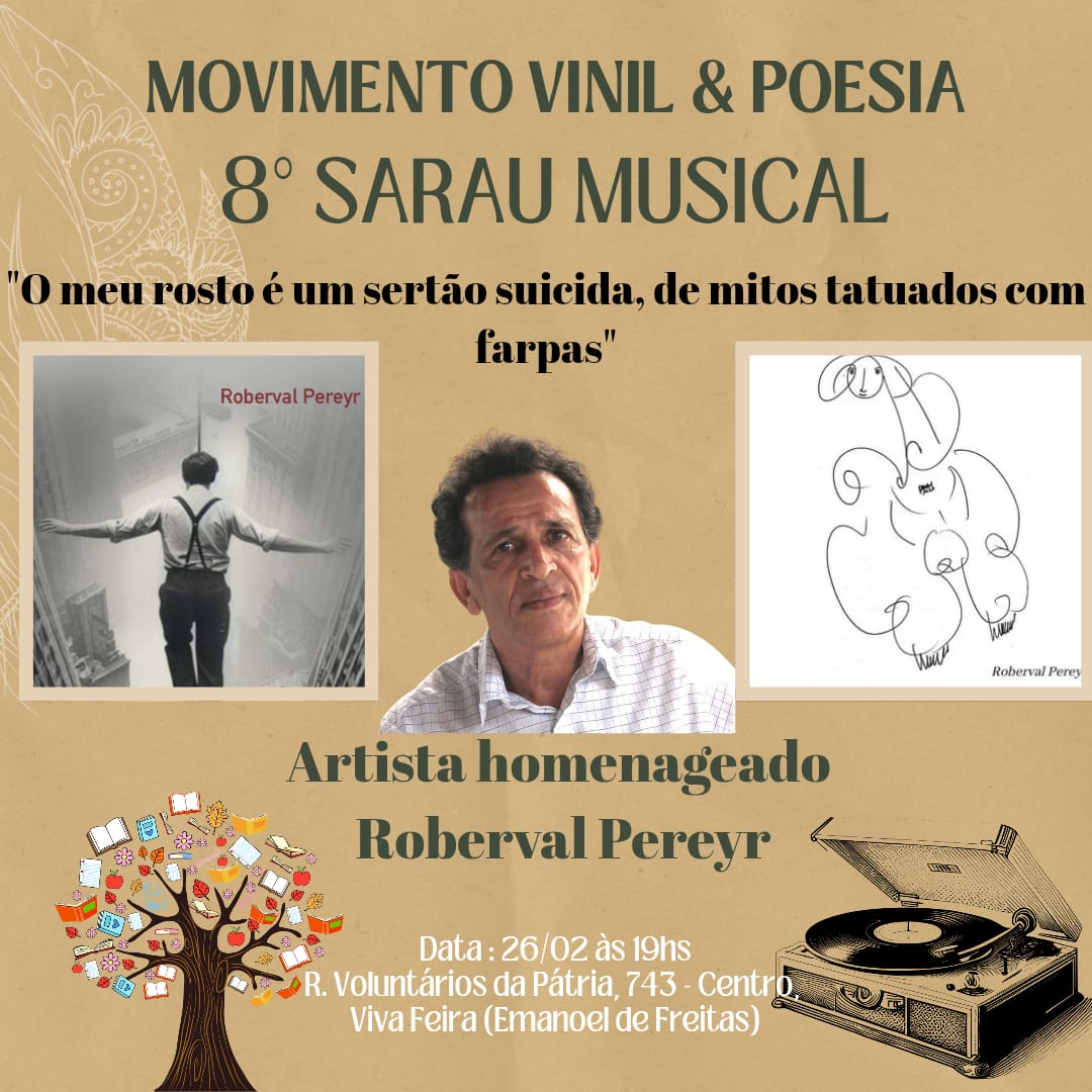Sarau Musical celebra Roberval Pereyr 