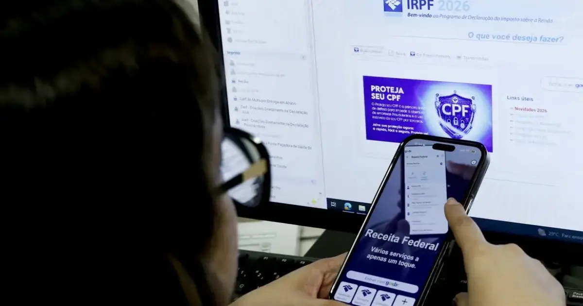 Receita Federal já recebeu mais de 30,6 milhões de declarações do IR 2026; prazo termina em seis dias