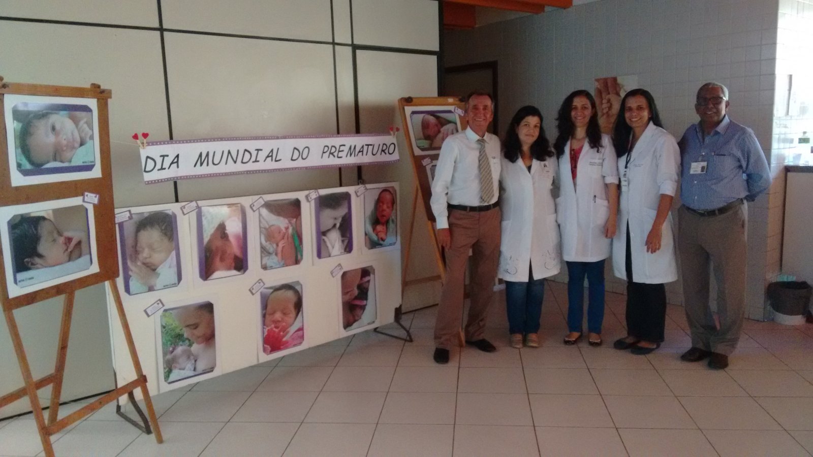 Exposição fotográfica marca o Dia Mundial da Prematuridade no HGCA