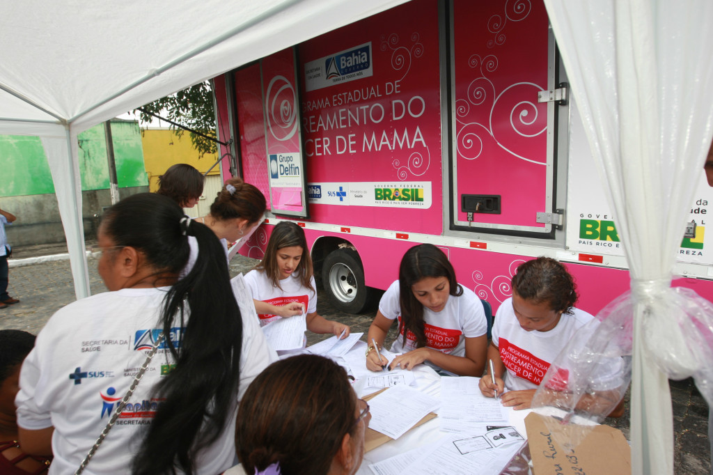 Rastreamento do câncer de mama atende em Gentio do Ouro, América Dourada e Barra do Mendes