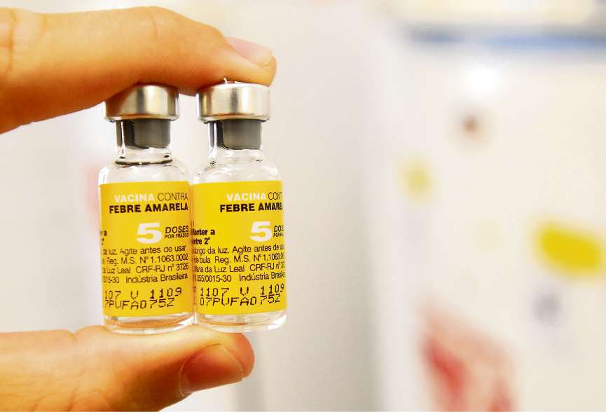 Vacina contra febre-amarela estará disponível na segunda-feira