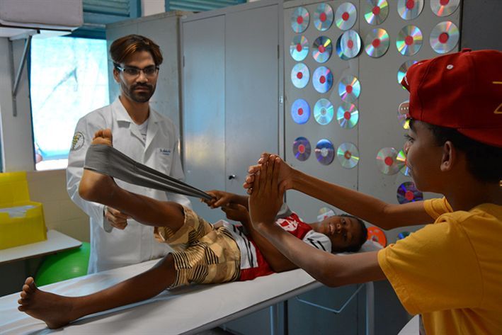 Saúde disponibiliza serviço de fisioterapia no domicílio