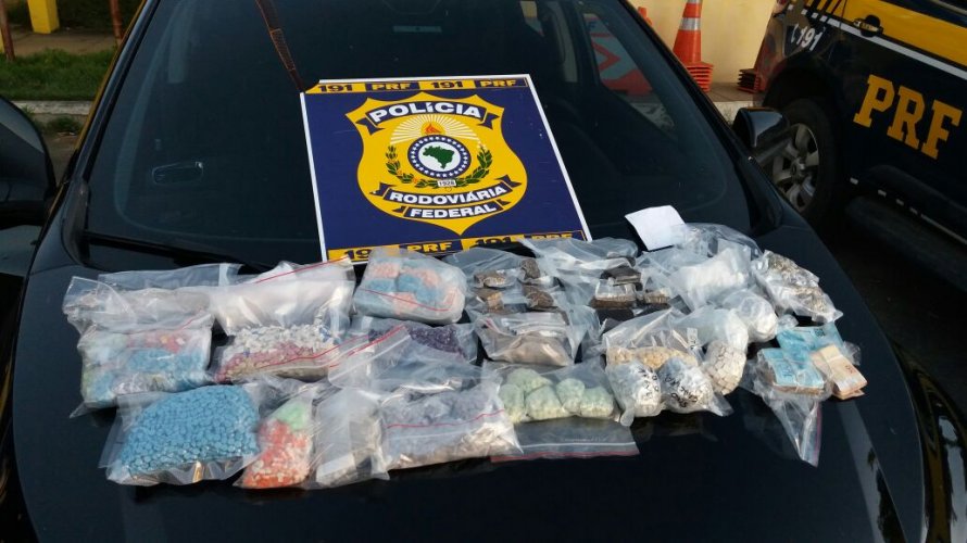 PRF apreende oito mil comprimidos de ecstasy avaliados em R$ 1 milhão