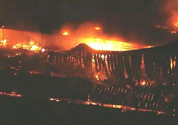 Incêndio atinge cenário da novela O Outro Lado do Paraíso