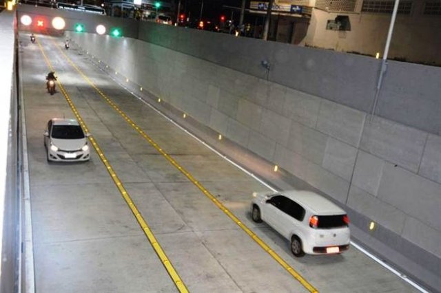 Quem cometer infração no túnel da João Durval será notificado a partir desta 5ª
