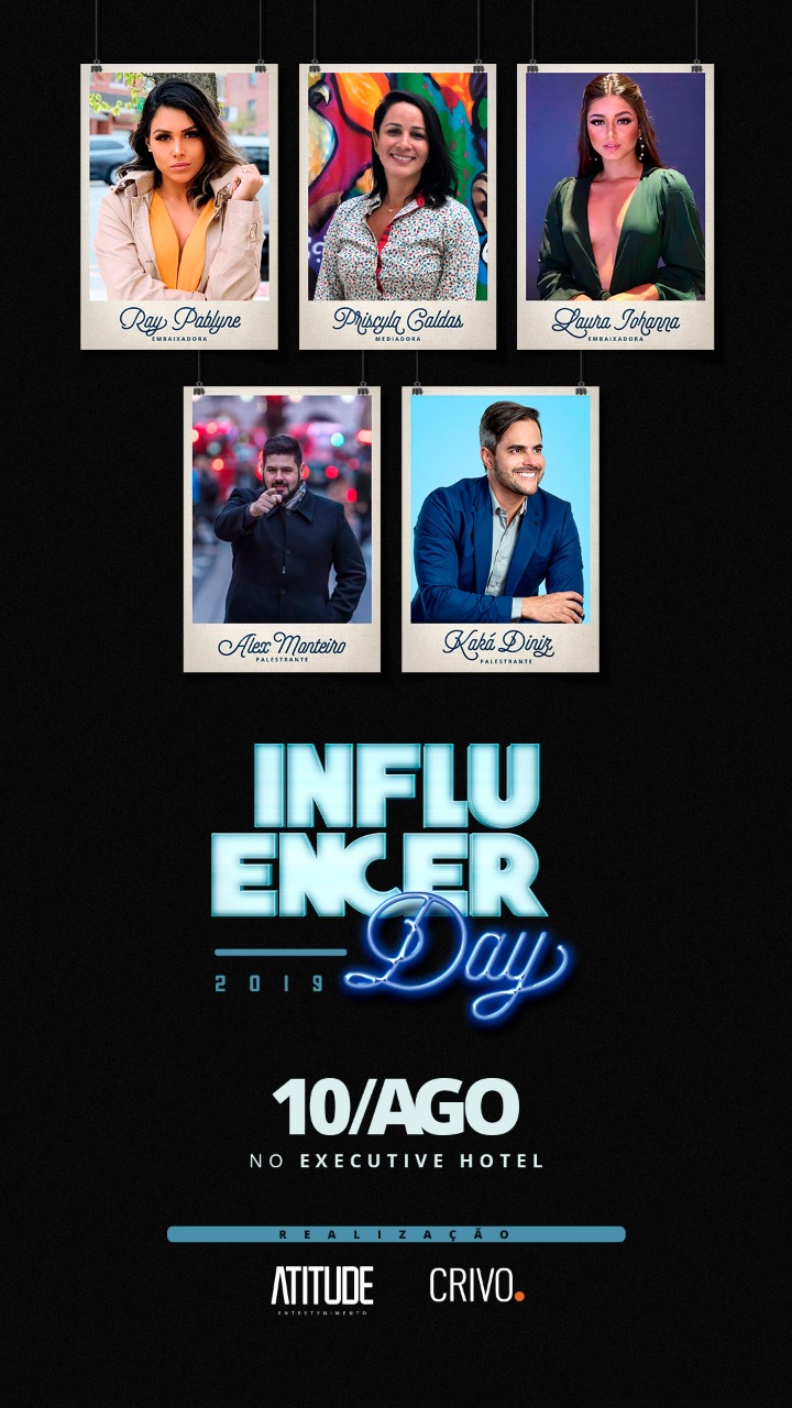 Kaká Diniz e Alex Monteiro participam de 'INFLUENCER DAY' em Feira de Santana