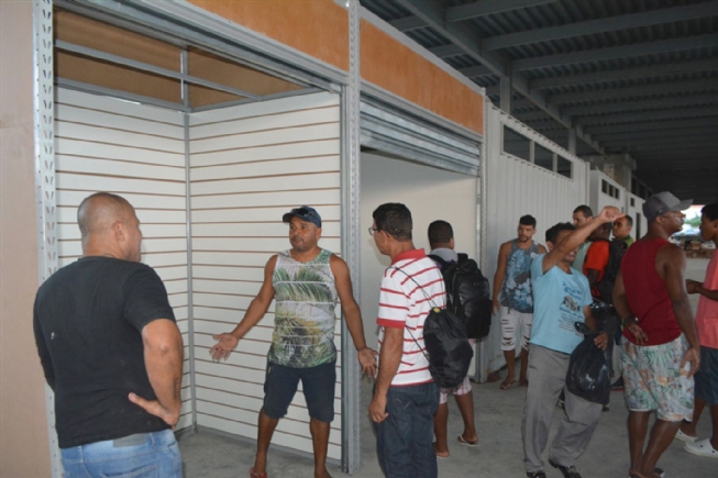 Camelô pode diminuir valor a pagar no Centro Comercial Popular, basta adequar tamanho do boxe