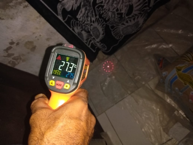 Temperatura em casa na Queimadinha está 7 graus mais elevada em relação a imóveis vizinhos