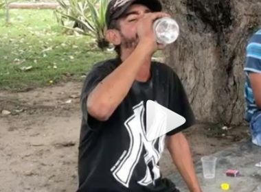 Feira de Santana: morte de catador que ingeriu garrafa de bebida alcóolica inteira por dinheiro é investigada