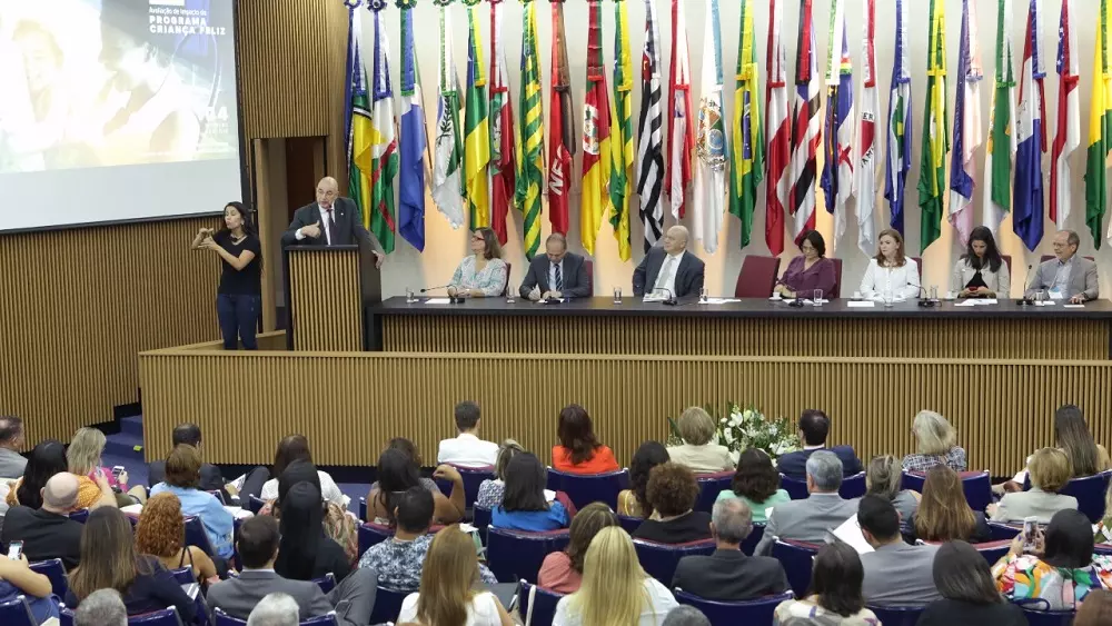 Feira participou da avaliação do programa Criança Feliz, em Brasília