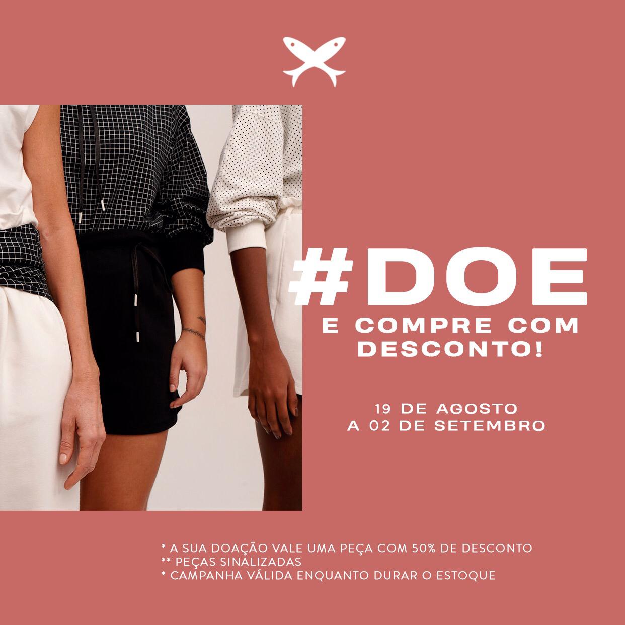 Hering promove campanha de arrecadação de roupas