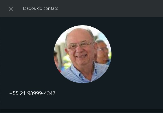 José Ronaldo é vítima de perfil fake, com seu nome e foto, no whatsapp