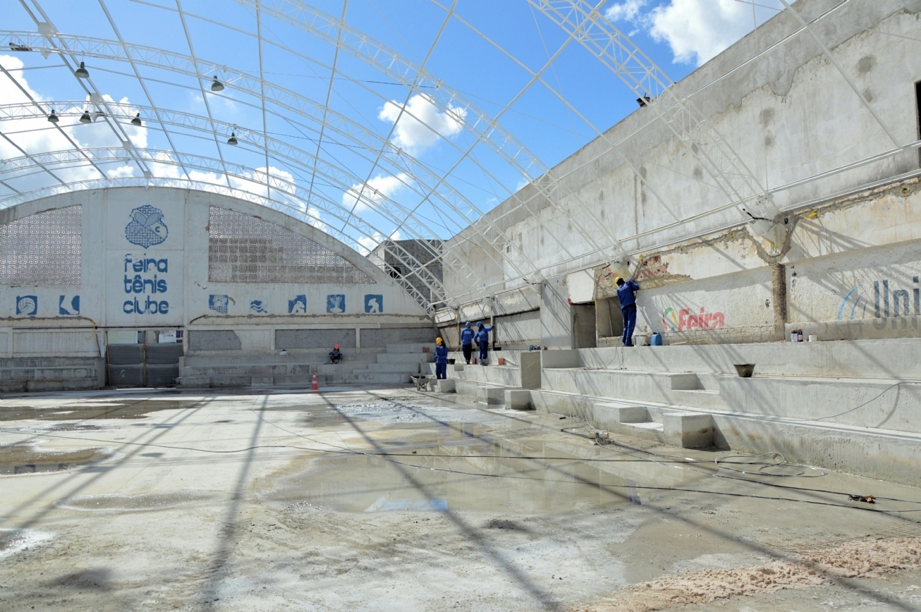 Obra do novo Complexo da Educação está em fase avançada