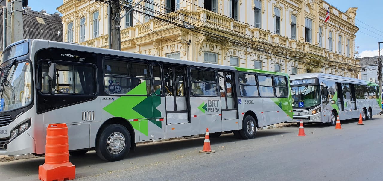 Ônibus são apresentados e BRT começa a operar de forma experimental esta semana