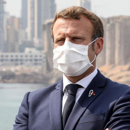 Presidente da França testa positivo para Covid-19