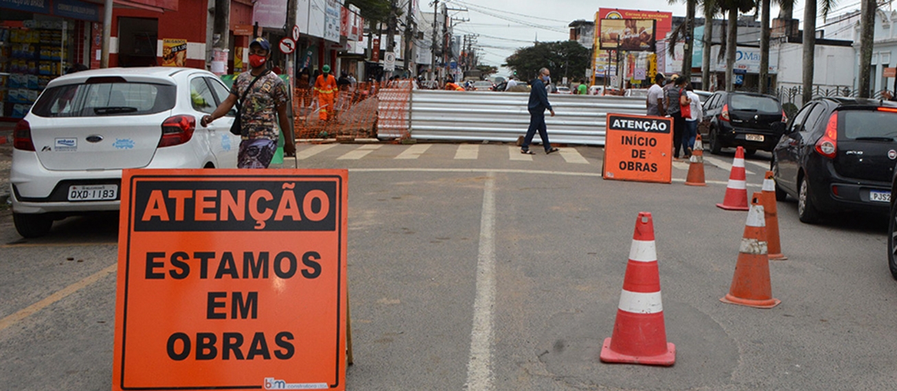 Interdições totais e parciais de vias neste fim de semana, confira como fica o trânsito em Feira