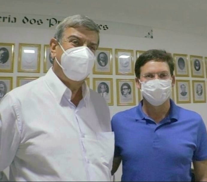 Colbert recebe João Roma em visita técnica ao Estação Cidadania