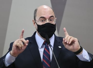 CPI: Witzel chama Flávio Bolsonaro de mimado e sem educação