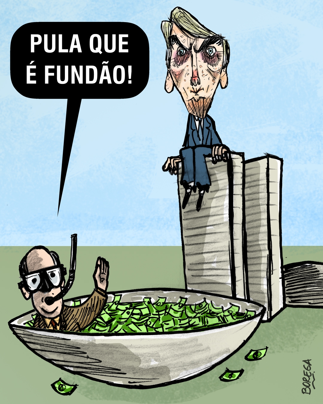 CHARGE DO BOREGA