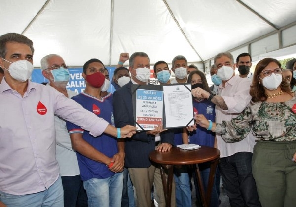 Governador anuncia R$ 148 milhões em novos investimentos para Feira de Santana