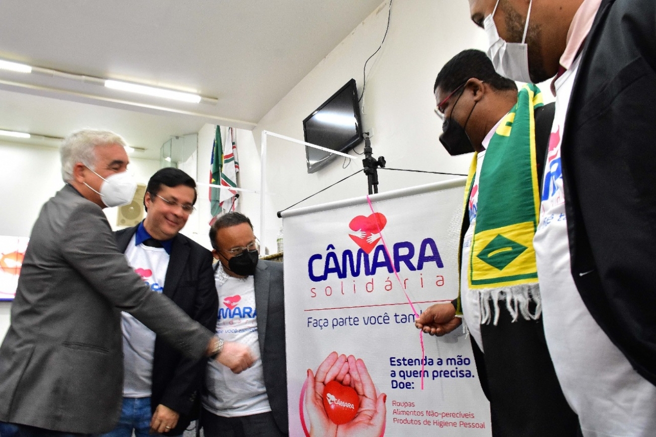 Projeto Câmara Solidária incentiva doações aos mais atingidos pela pandemia