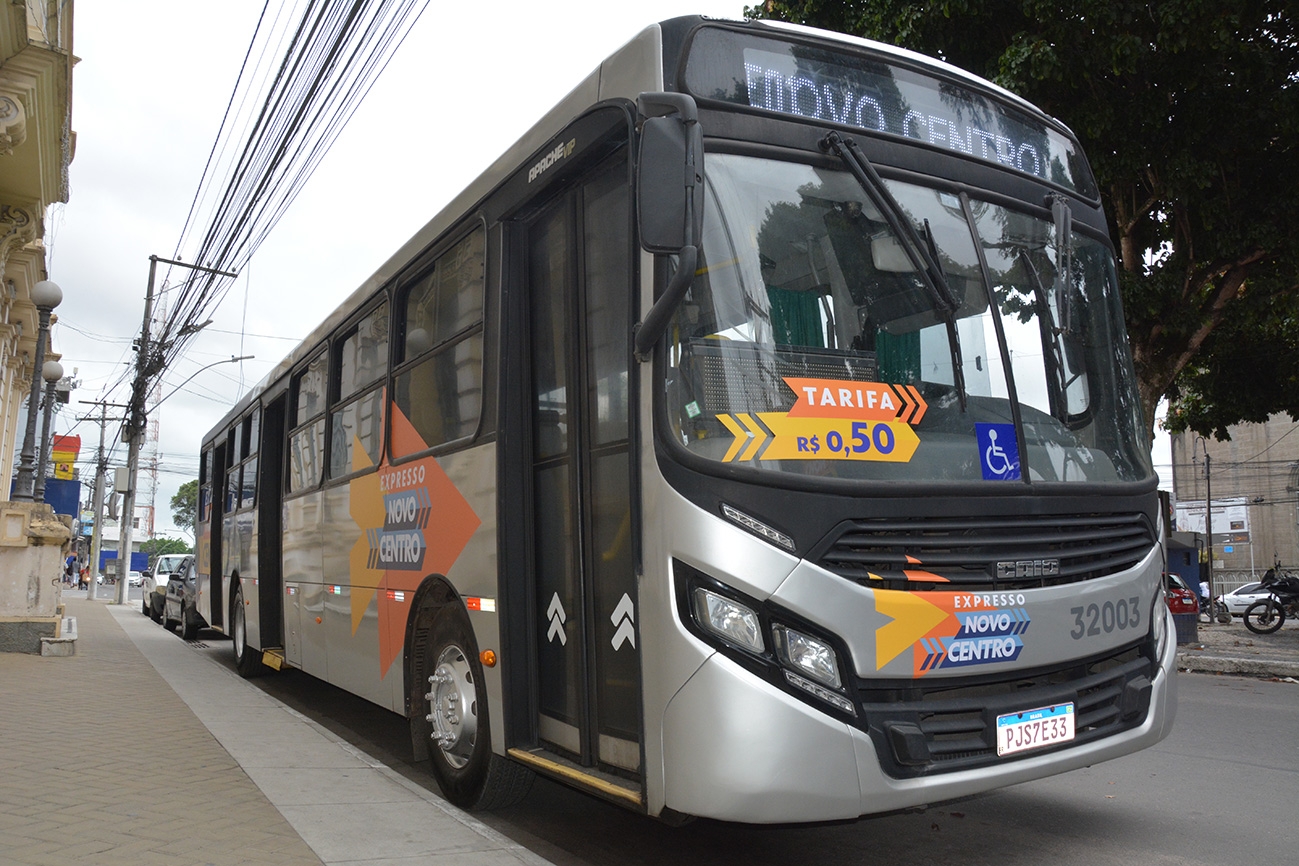 Expresso Novo Centro oferece transporte rápido com tarifa de R$ 0,50   
