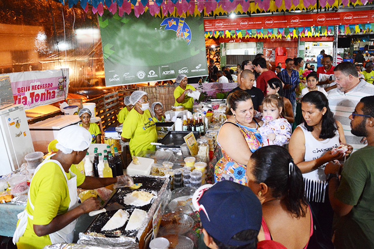 Feira de Agricultura Familiar da Bahia vai comercializar comidas juninas no Cidade das Compras