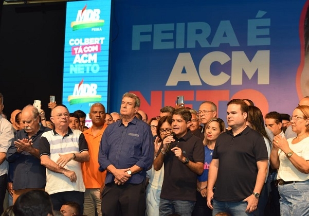 Em Feira de Santana, ala do MDB faz evento em apoio a ACM Neto