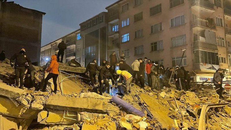 Forte terremoto mata centenas de pessoas na Turquia e na Síria, durante a madrugada