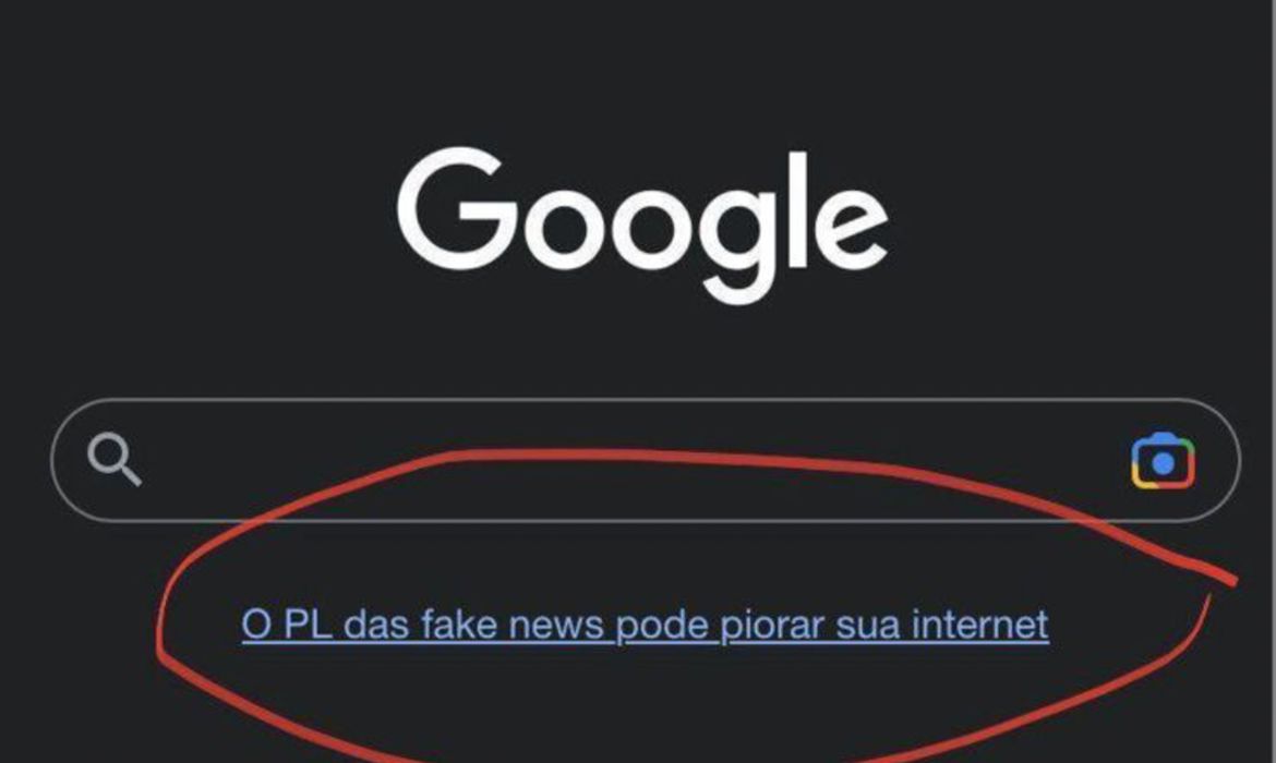 Ministro da Justiça quer apuração sobre campanha do Google contra PL das Fake News