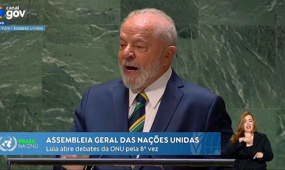 Na Onu, Lula diz que mudança climática e desigualdade são os principais desafios globais