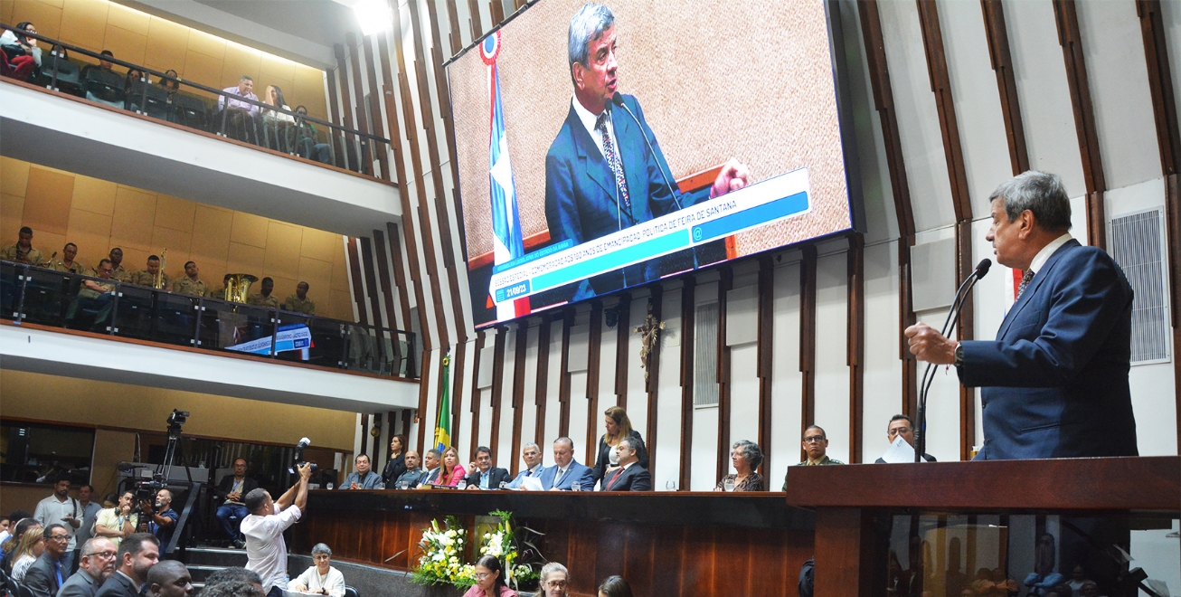 Colbert Martins defende redução de impostos e divisão mais justa de recursos, em discurso na Assembleia