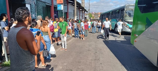 Transporte coletivo volta à cena