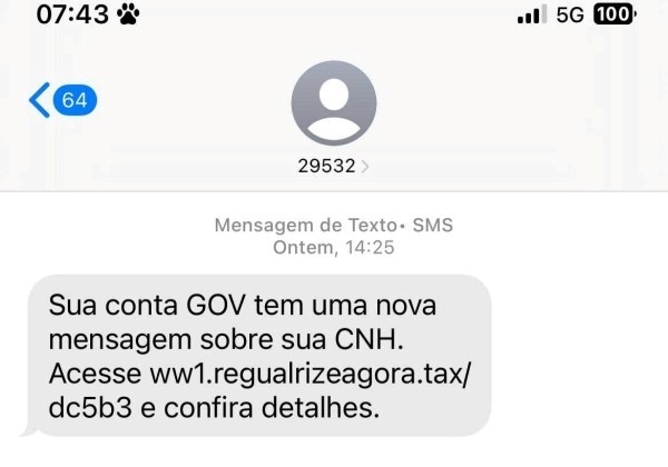 Alerta de golpe: falsas notificações de suspensão de CNH fazem vítimas por todo o país