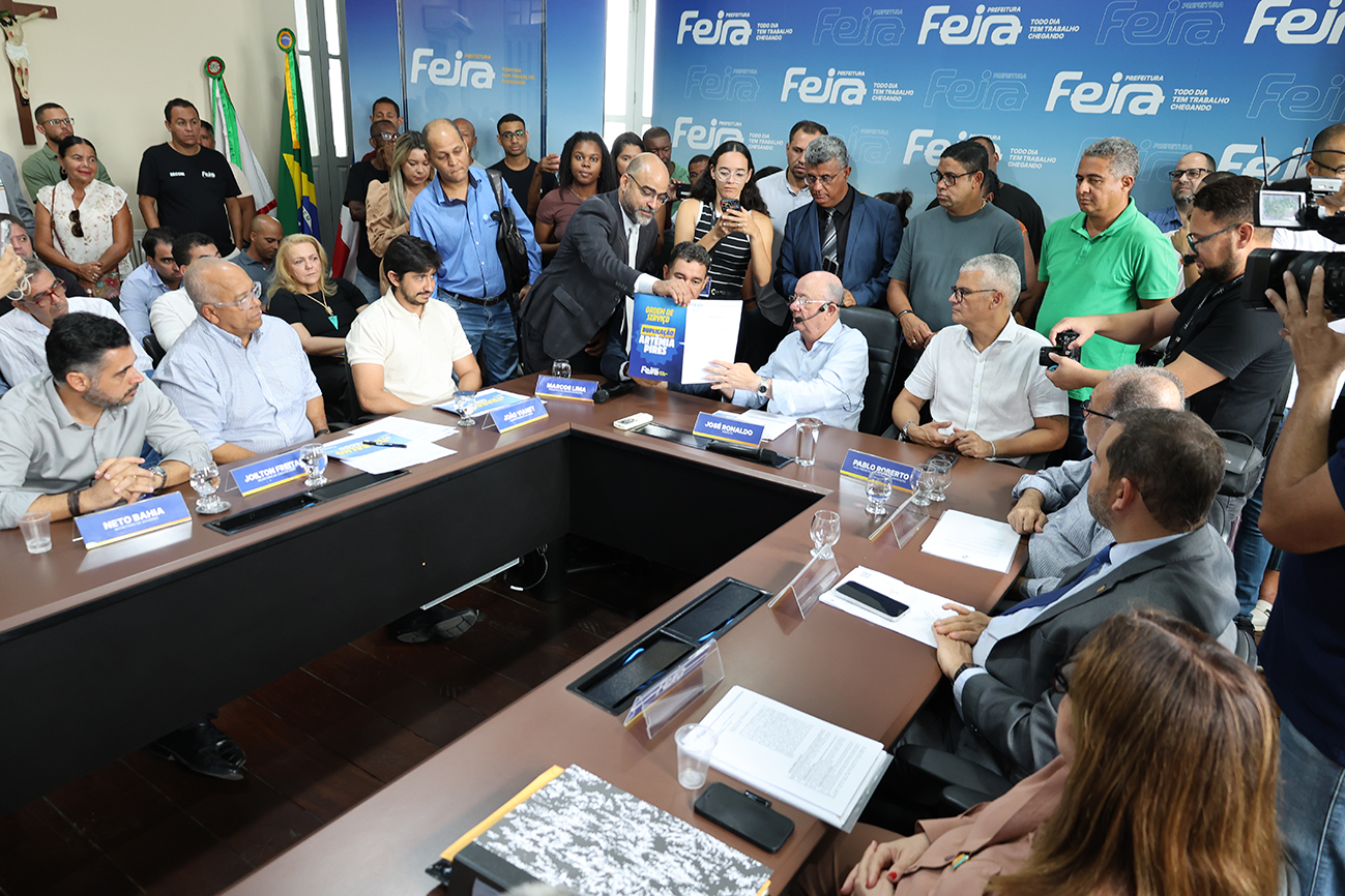 2026 será o ano em que Feira terá maior volume de início de obras na história da cidade, em um mesmo exercício   