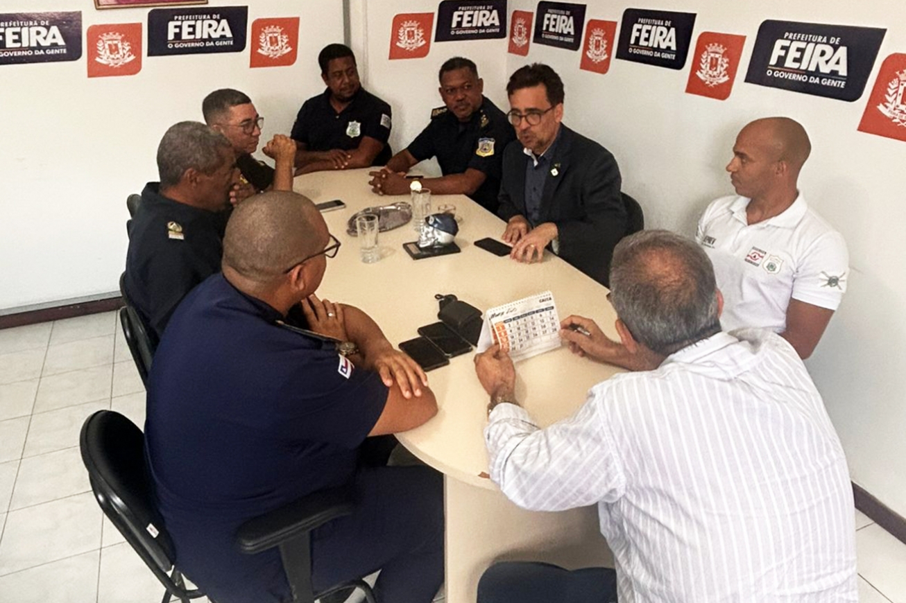 Seprev de FSA recebe comitiva de Itabuna para alinhamento e integração das Guardas Municipais