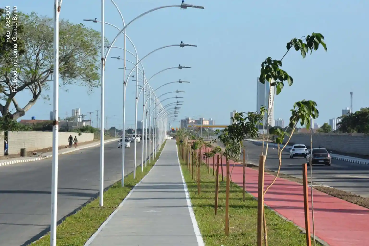 Empreendimento imobiliário de grande porte previsto para futura avenida, conectada à Fraga Maia