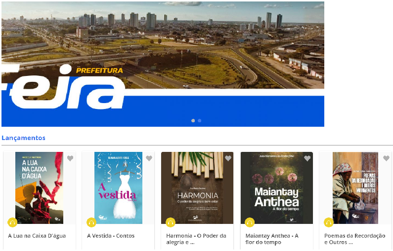 Plataforma digital oferece acesso gratuito a mais de 100 mil livros para leitores de Feira de Santana
