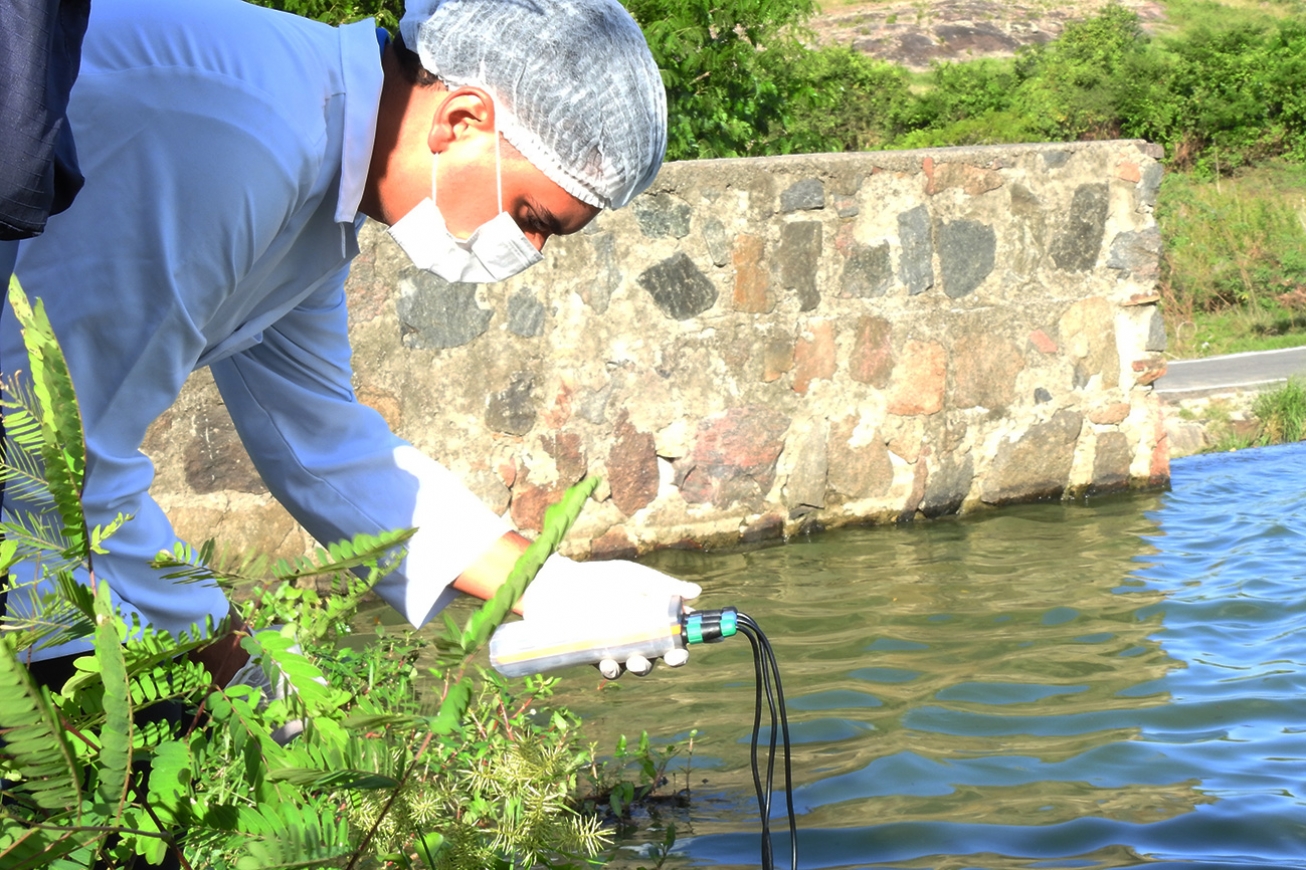 Secretaria de Meio Ambiente de Feira de Santana investiga mortandade de peixes na Barragem de Jaguara