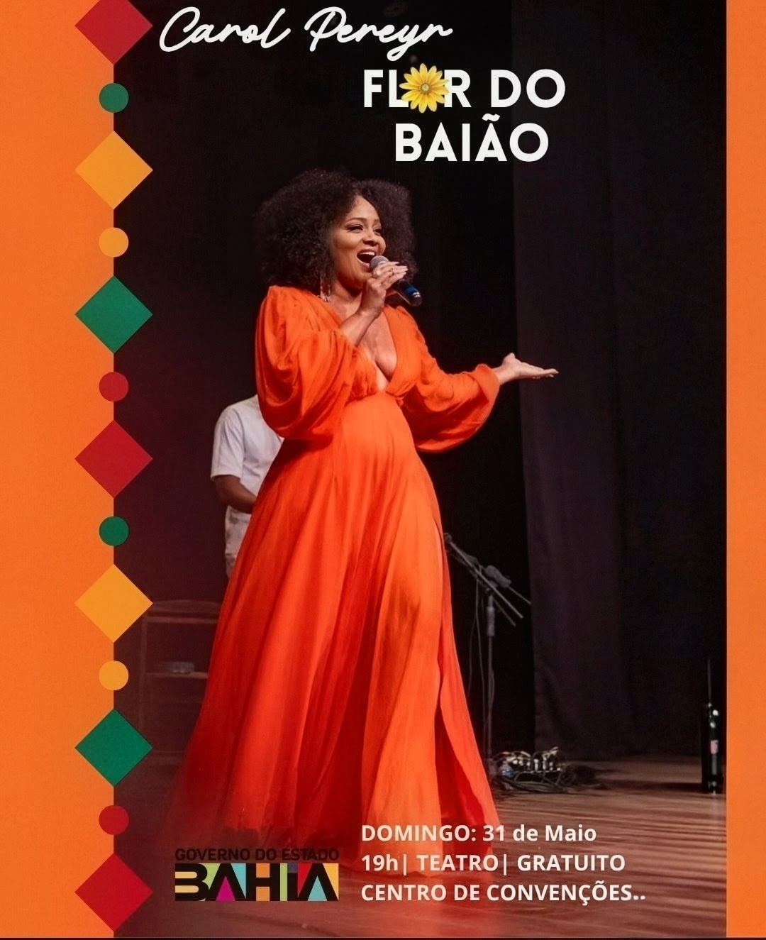Flor do Baião: show de Carol Pereyr aborda o feminino no universo de Luiz Gonzaga e Dominguinhos