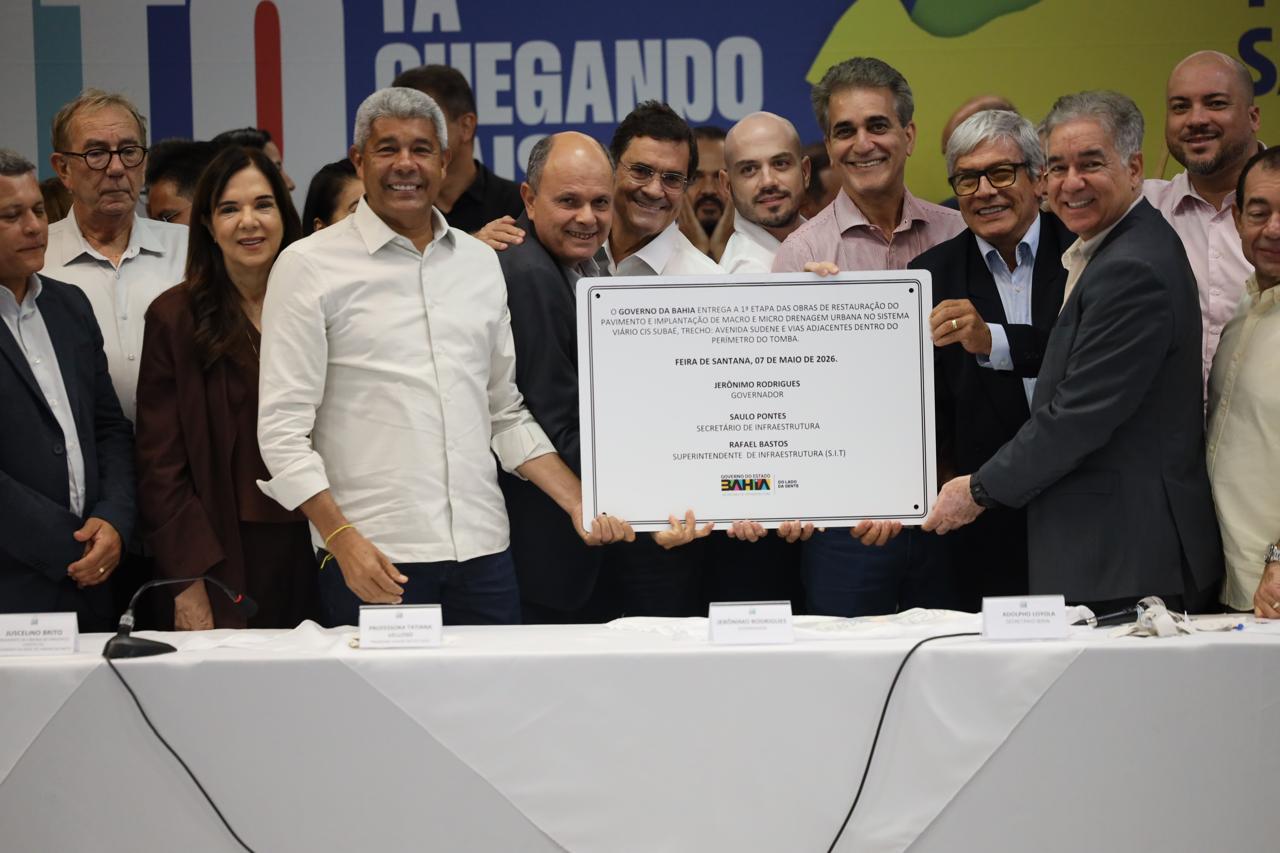 Recuperação de avenida, novo pátio no aeroporto e conclusão dos 6km de duplicação na Feira-São Gonçalo