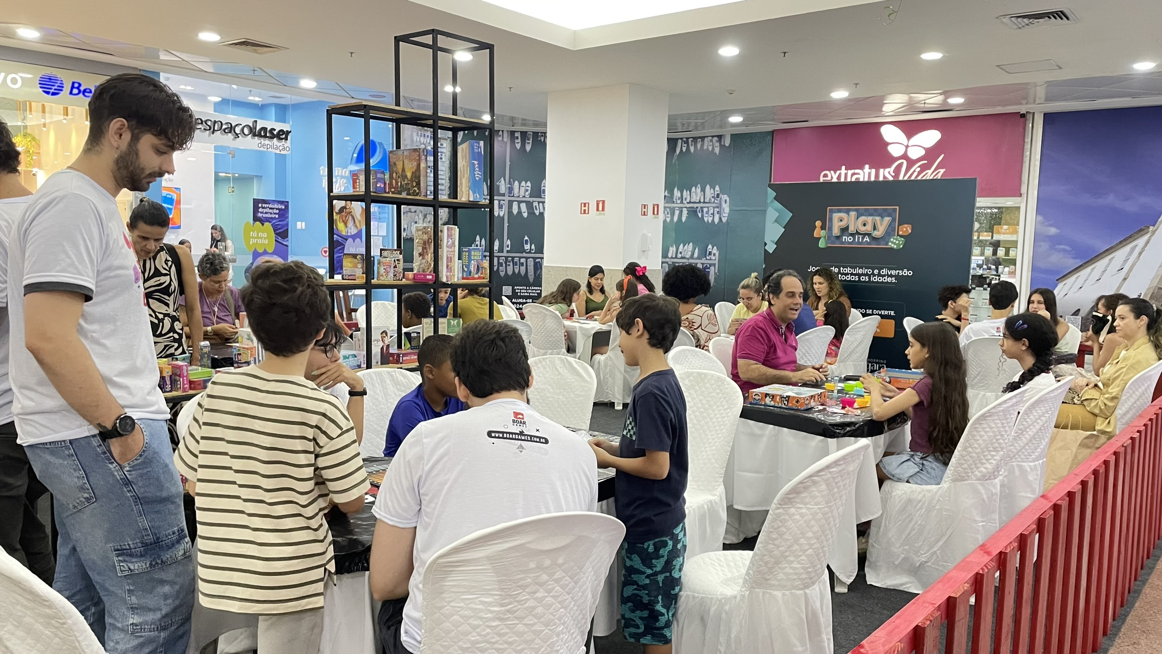 Shopping Itaigara realiza nova edição do ‘Play no ITA’ com jogos gratuitos para toda a família